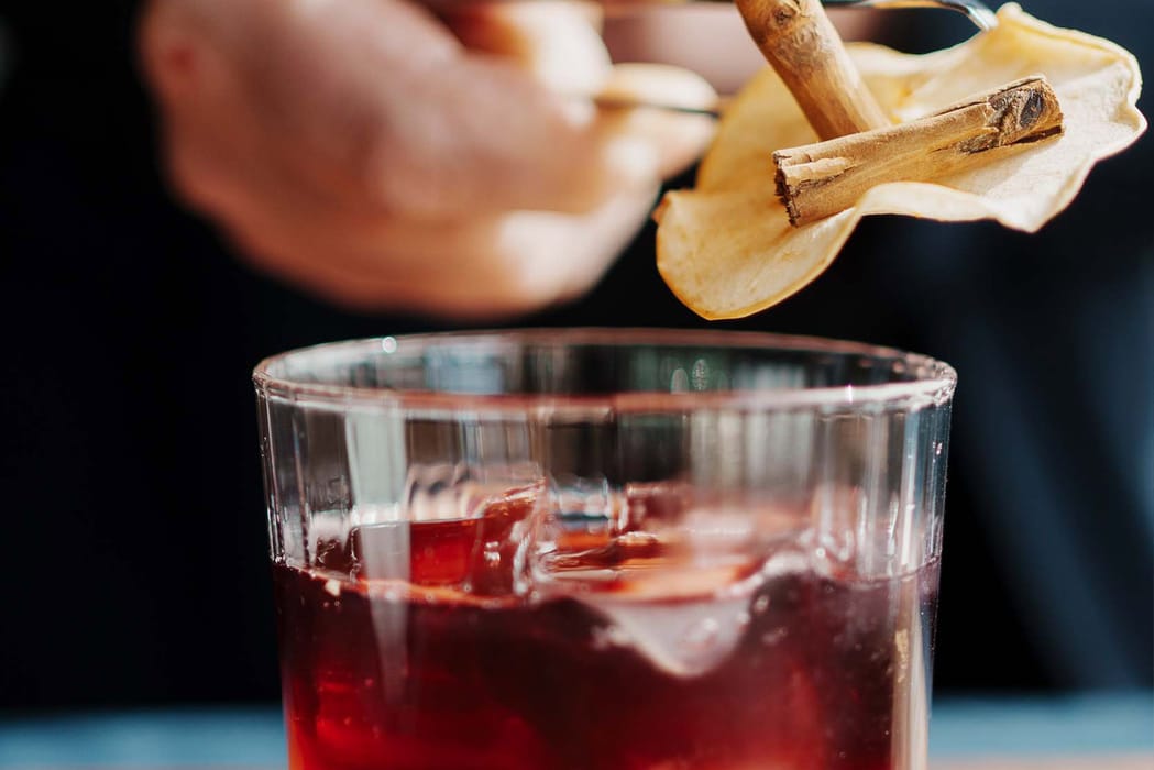 Dettaglio cocktail bar Casa Guargnè